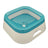 Floating Anti-Wet Mouth Pet Water Bowl with Built-In Filter, Round or Square, 19cm