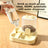Cat ear gravity water dispenser for pets in green, product image 4