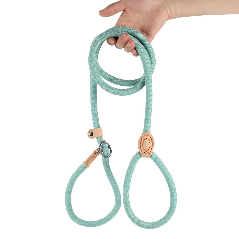 Heavy-duty braided slip dog lead, ideal for everyday use