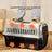 Plastic cat travel carrier with air vents and carry handle, photo 3