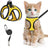 Mesh harnesses for cats and small dogs in eleven colours