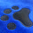 Microfibre pet bathrobe towel for dogs and cats in Brown, close-up detail