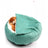 Shell shaped plush cat bed with soft washable cover, view 5 of 15