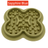 Non-Slip Silicone Slow Feeding Mat Bowl for Dogs and Cats in Square or Round Shape