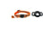 Reflective breakaway cat collar with silicone AirTag holder sleeve and bell, view 20