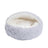 Semi-enclosed shell cat bed with plush lining, detail photo 5