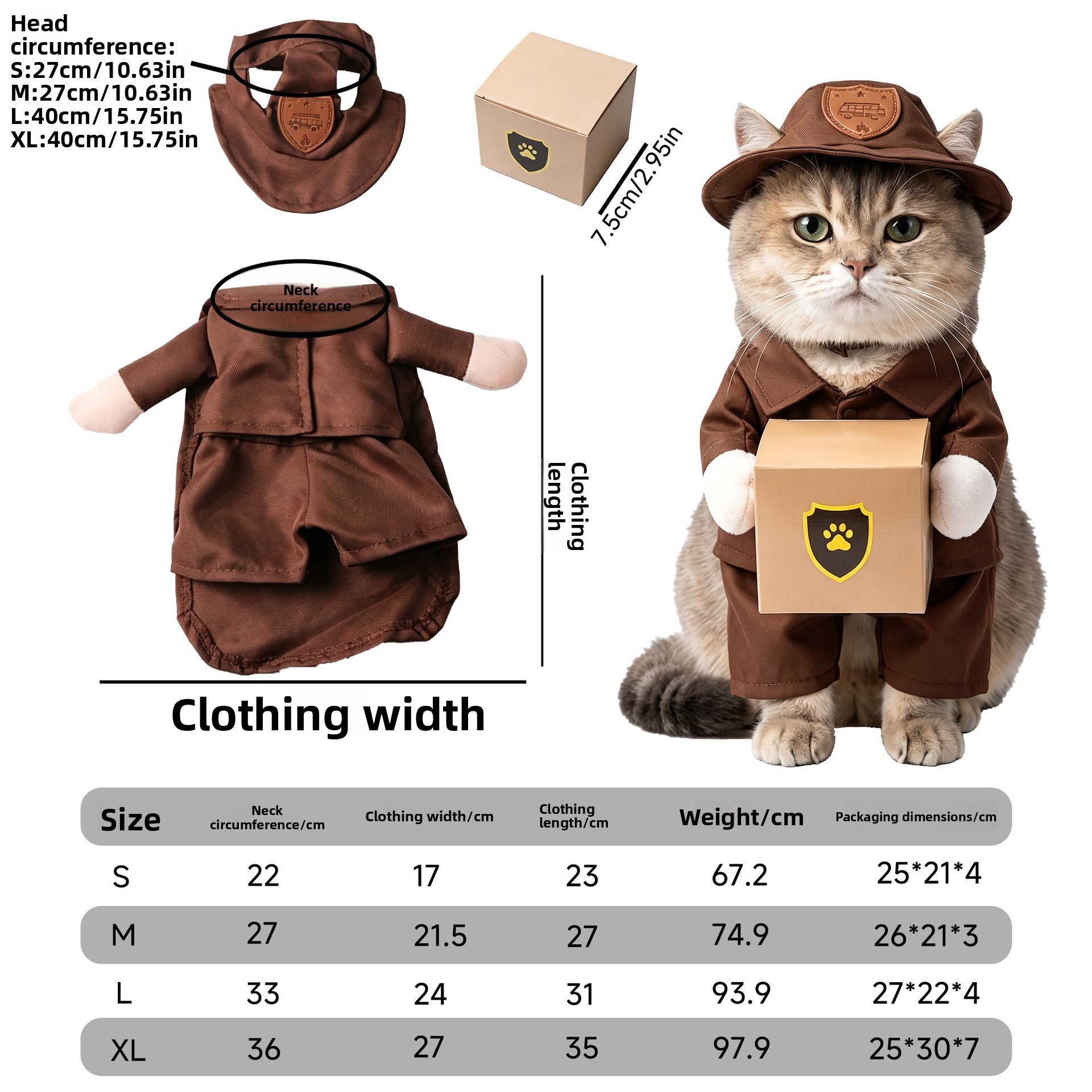 Funny pumpkin and spider Halloween costume for dogs and cats, image 60
