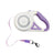 Retractable dog lead in pastel colour with LED light, product image 9