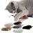 Wind-up plush mouse toy for cats in soft realistic design, view 2