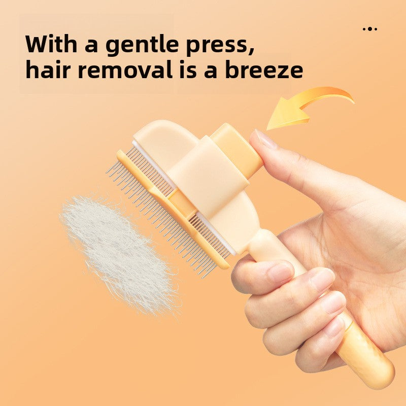 Dual-Sided Deshedding and Flea Comb for Cats and Dogs