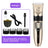 Pet Hair Clipper Grooming Kit with Steel Comb and Scissors