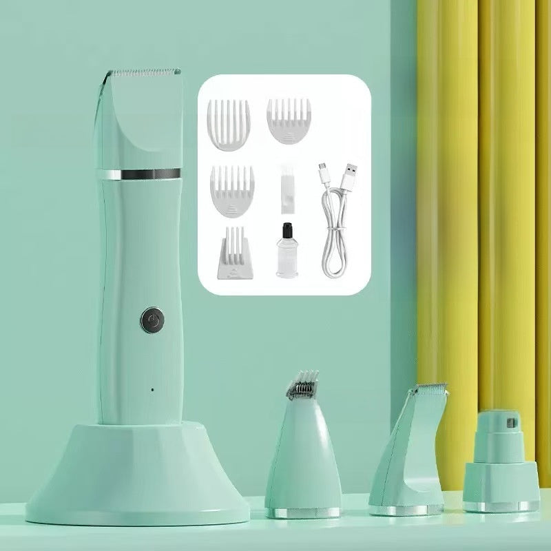 4-in-1 Electric Pet Clipper for Trimming, Nail Grinding and Paws