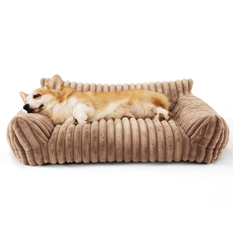 Warm pet bed for cats and dogs, photo from another angle