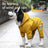 Four leg dog raincoat with lead hole, available in 6 colours, image 1