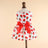 Bow print strap dress for small dogs and cats, available in 4 styles, image 4