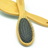 Steel Pin and Boar Bristle Dog Comb with Bamboo Handle