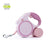 Automatic retractable dog lead with LED lights, product photo