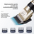 Cordless Pet Hair Clipper with Upgraded Ceramic Blade and Combs