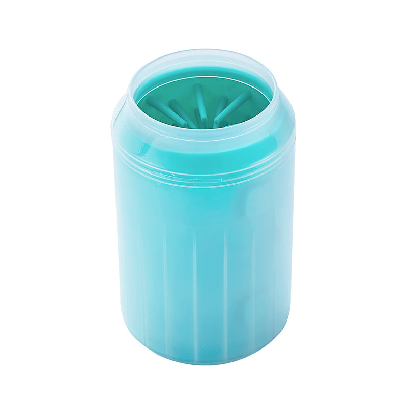 Pet Paw Cleaning Cup with Silicone Bristles for Dogs and Cats