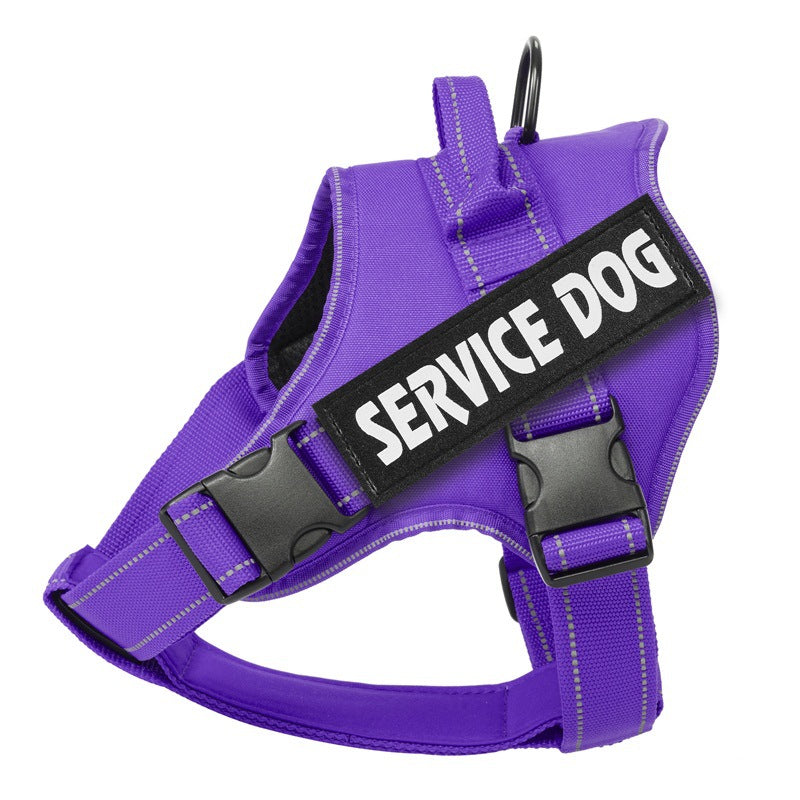 Reflective breathable mesh dog harness with metal D-ring, product image 27