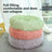 Plush shell cat bed with warm padding in light grey, photo 3