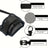 Lightweight black PVC adjustable dog muzzle, view 3
