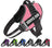 Reflective breathable nylon dog vest harness, product image 41