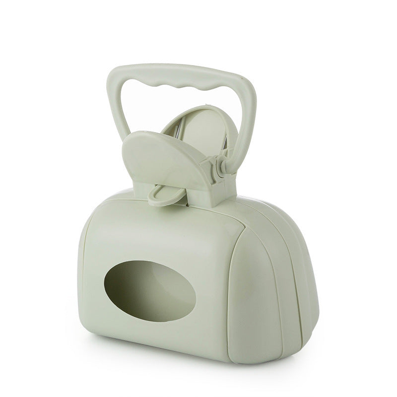 Pet Waste Collector with Bag Clamp for Dog Walks