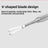 Stainless Steel Flea and Tick Comb for Dogs and Cats, Home Use