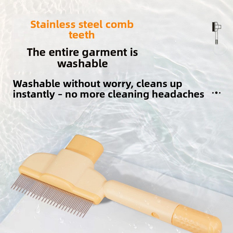 Dual-Sided Deshedding and Flea Comb for Cats and Dogs