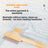 Dual-Sided Deshedding and Flea Comb for Cats and Dogs