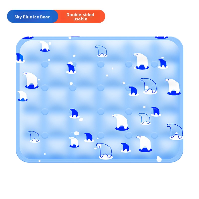 Printed gel cooling pad for cats, photo 15 of 23