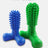 Squeaky textured dog chew stick toy in small and large sizes, view 1