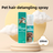 Pet Grooming Wipes and Disposable Gloves Kit for Cats and Dogs
