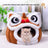 Novelty shark shaped pet nest bed in soft plush, photo 20
