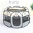 Foldable Oxford cloth pet playpen tent with mesh panels, product image 36