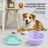 Foldable Silicone Pet Travel Bowl for Food and Water in Five Colours