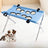 Detachable pet grooming station and hammock bed, main product photo