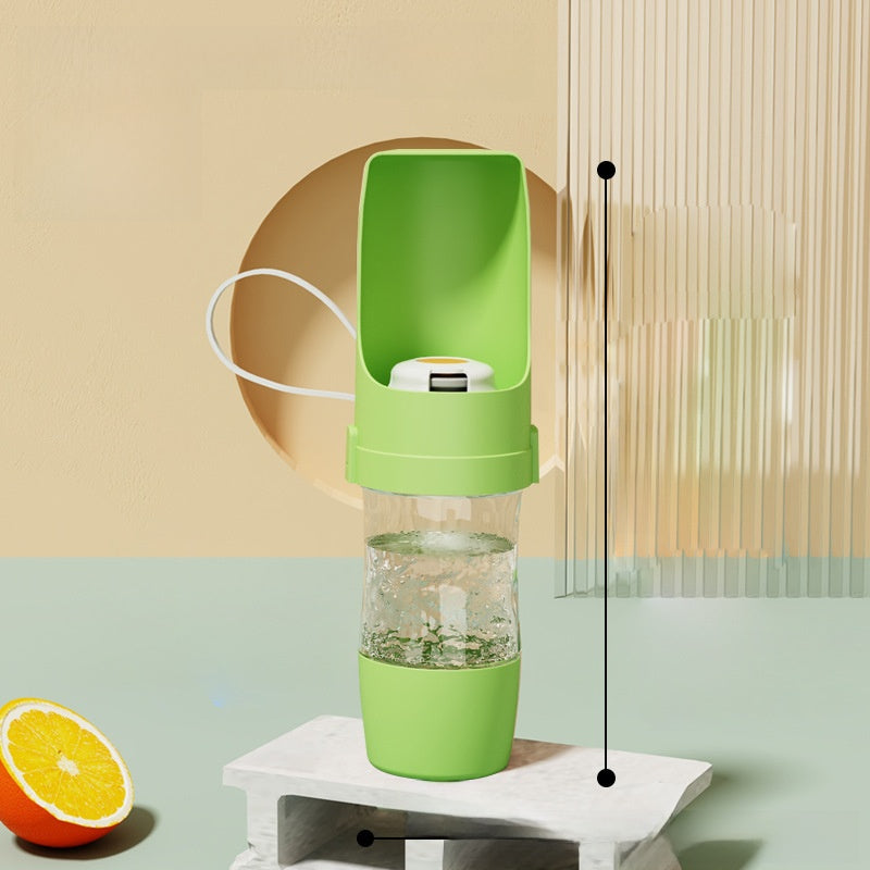 Portable Folding Pet Feeding Cup for Cats with Collapsible Travel Design