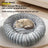 Round Plush Calming Bed for Dogs, Cats and Rabbits, 40-120cm