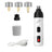 Rechargeable Pet Nail Grinder with LED Light and 3 Grinding Heads for Dogs and Cats