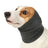 Soft elastic dog ear cover snoods in blue and grey