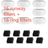 Pet water fountain filter cartridge