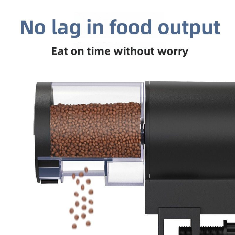 Fish tank feeder with intelligent timing function