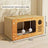 Double layer corrugated cardboard cat scratcher house and lounger, photo 9