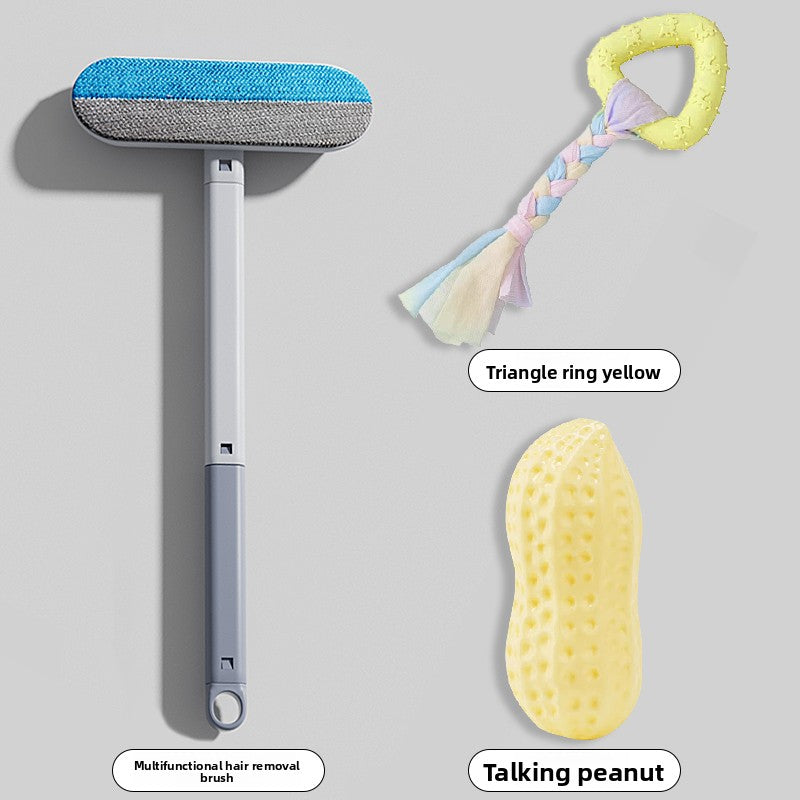 Pet Hair Removal and Deshedding Brush Set for Dogs and Cats