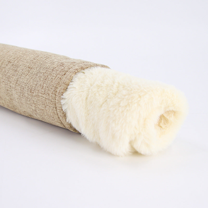 Pet sleeping bag nest with washable cover in Silver, product overview photo