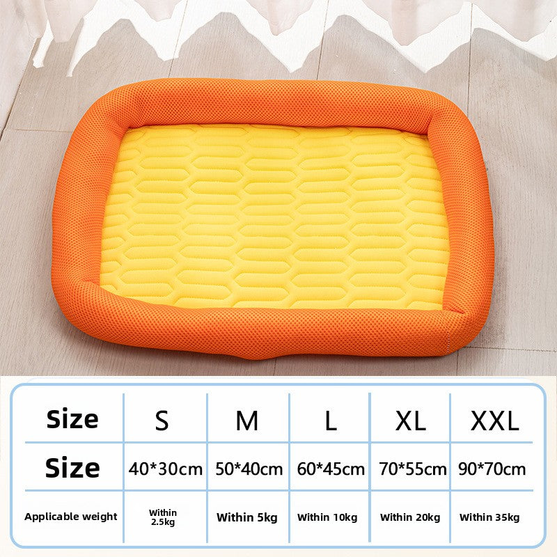 Rattan cooling mat with cute pattern for cats and small dogs, photo 86