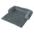 Plush PV fleece cat tunnel nest with removable cushion, view 15