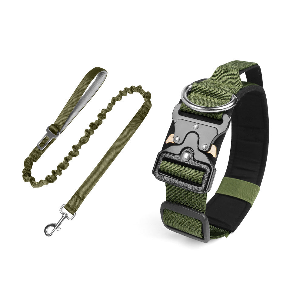 Tactical dog harness with front and back rings, available from Pet Royale UK